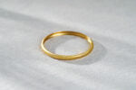 The Empress Silver Bangle (Metal with Gold Plating)