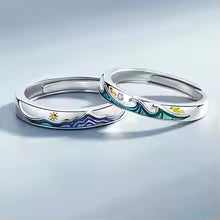 COUPLE RING WATCH
