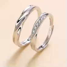 COUPLE RING WATCH