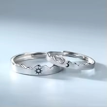 COUPLE RING WATCH