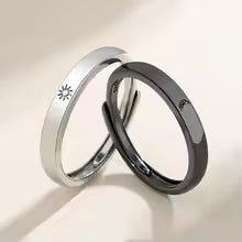 COUPLE RING WATCH