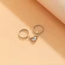 COUPLE RING WATCH