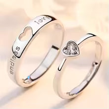 COUPLE RING WATCH