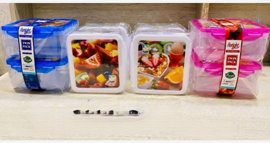 2 pcs Food Storage Container