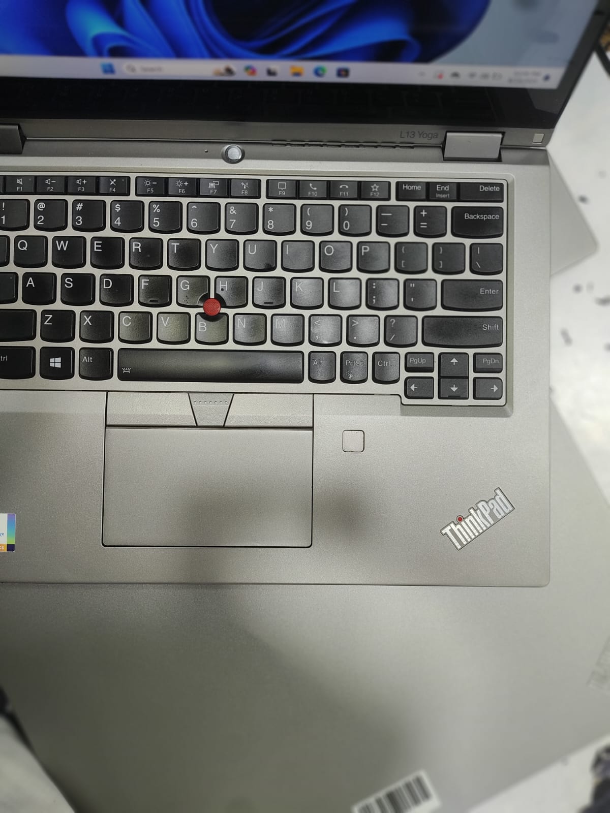 Lenovo ThinkPad Yoga l13 silver