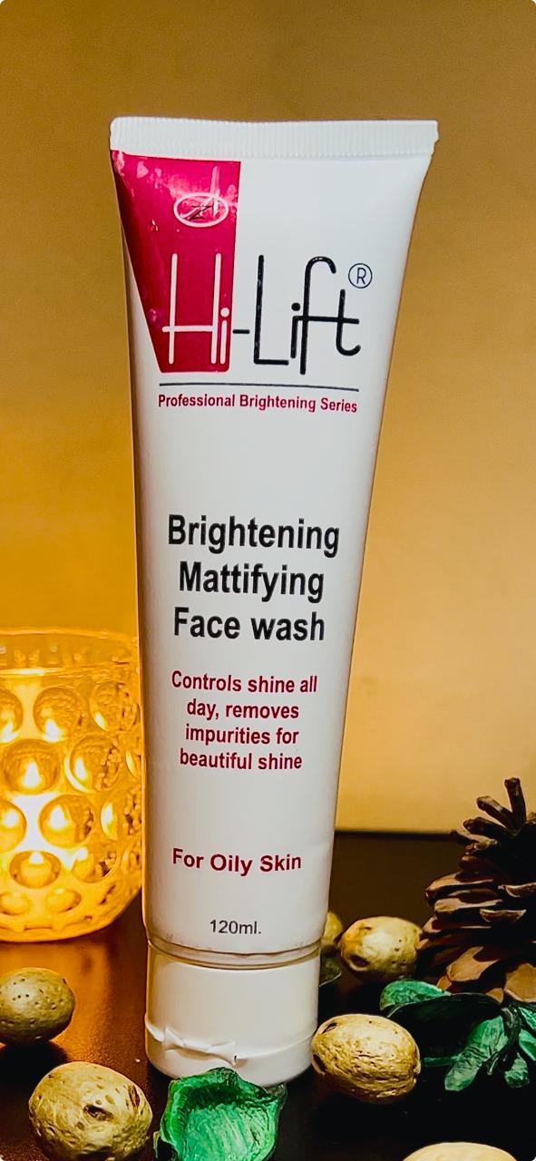 "Hi-Lift Professional Brightening Face Wash Collection – For Dry, Oily & Normal Skin"