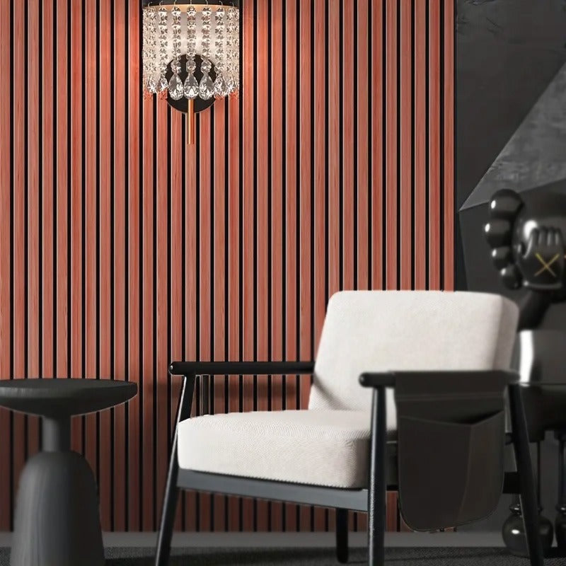 Wood Texture Wall Sheet (Brown+Black)