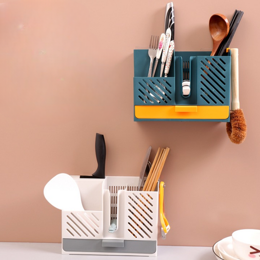 Spatula Spoon and Lid Holders with 4 Slots