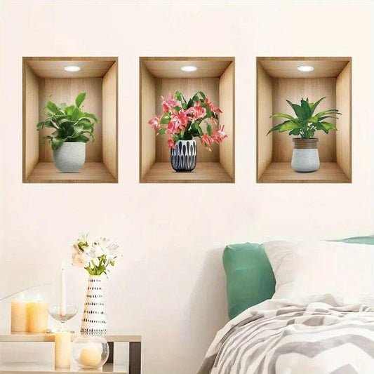 Traders  Wood Texture Wall Sheet (Brown+Black)